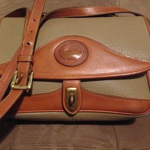 Vintage Dooney & Bourke Cross Body Messenger Bag